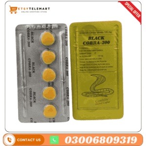 Black Cobra 200mg Tablets In Pakistan