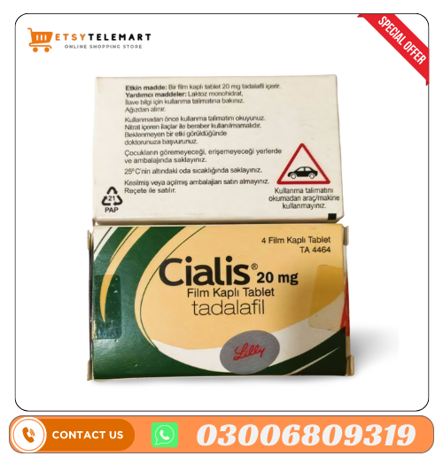 Cialis 20 Mg Film Coated Tablets Tadalafil