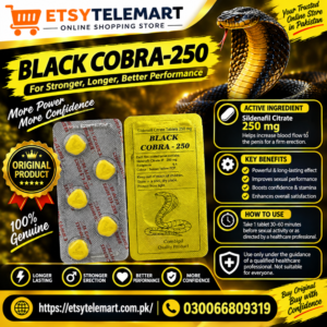 Black Cobra 250 Tablets In Pakistan