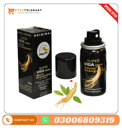 Super Viga 990000 Ginseng Strong Long Time Spray For Men