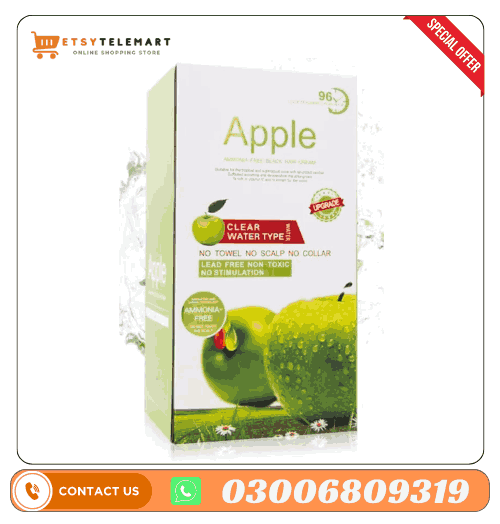 Apple Hair Colour Shampoo Natural Black
