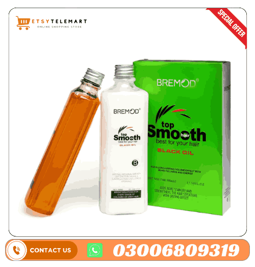 Bremod Black Hair Oil in Pakistan