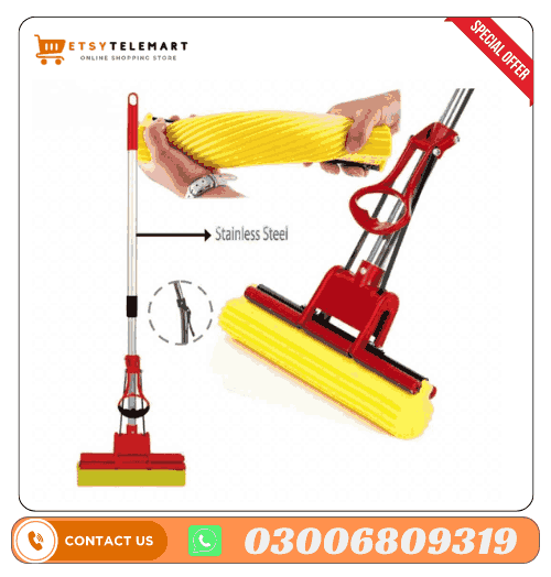 Stainless Steel Squeezable Mop In Pakistan