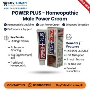 Power Plus Long Lasting Delay Cream for Men