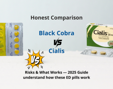 Black Cobra vs Cialis Honest Comparison