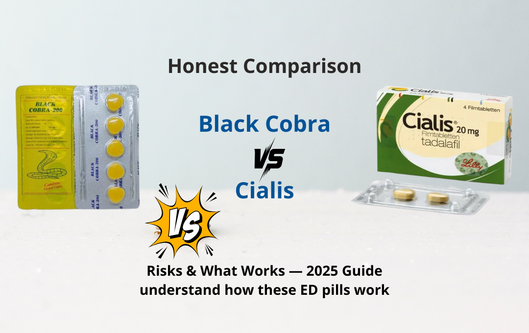 Black Cobra vs Cialis Honest Comparison